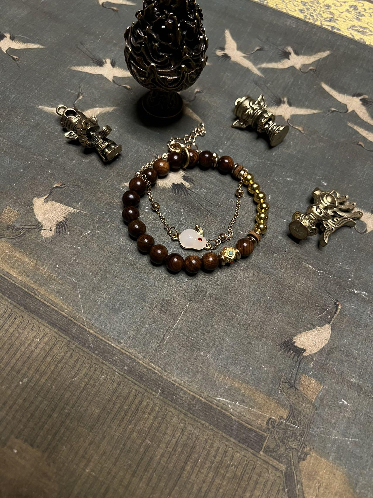 Guanghan Black Bracelet Shadow Wisdom Celestial Protection Taoist Talisman