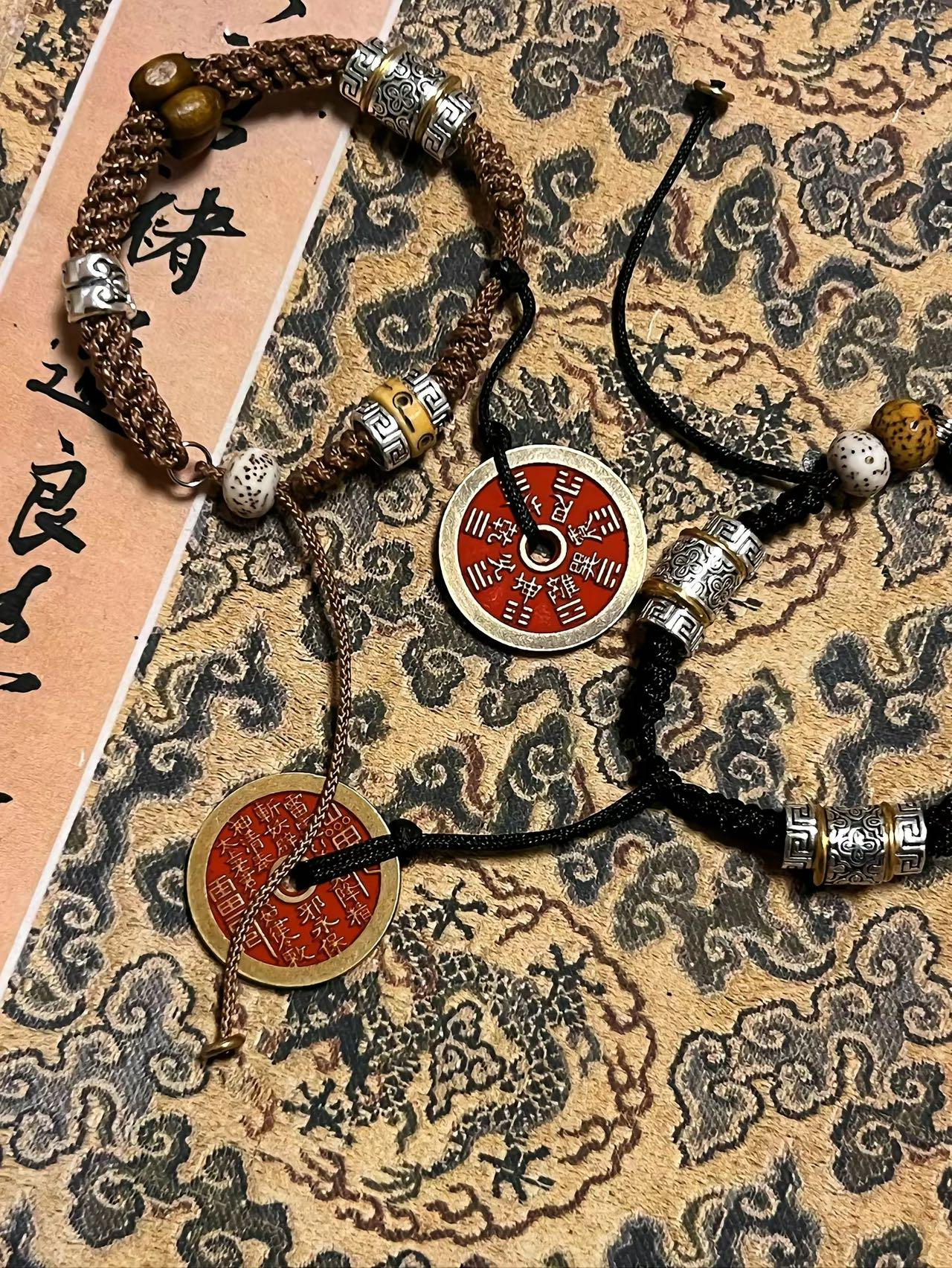 Mountain Ghost Bracelet Taoist Energy Defense Spiritual Protection Talisman