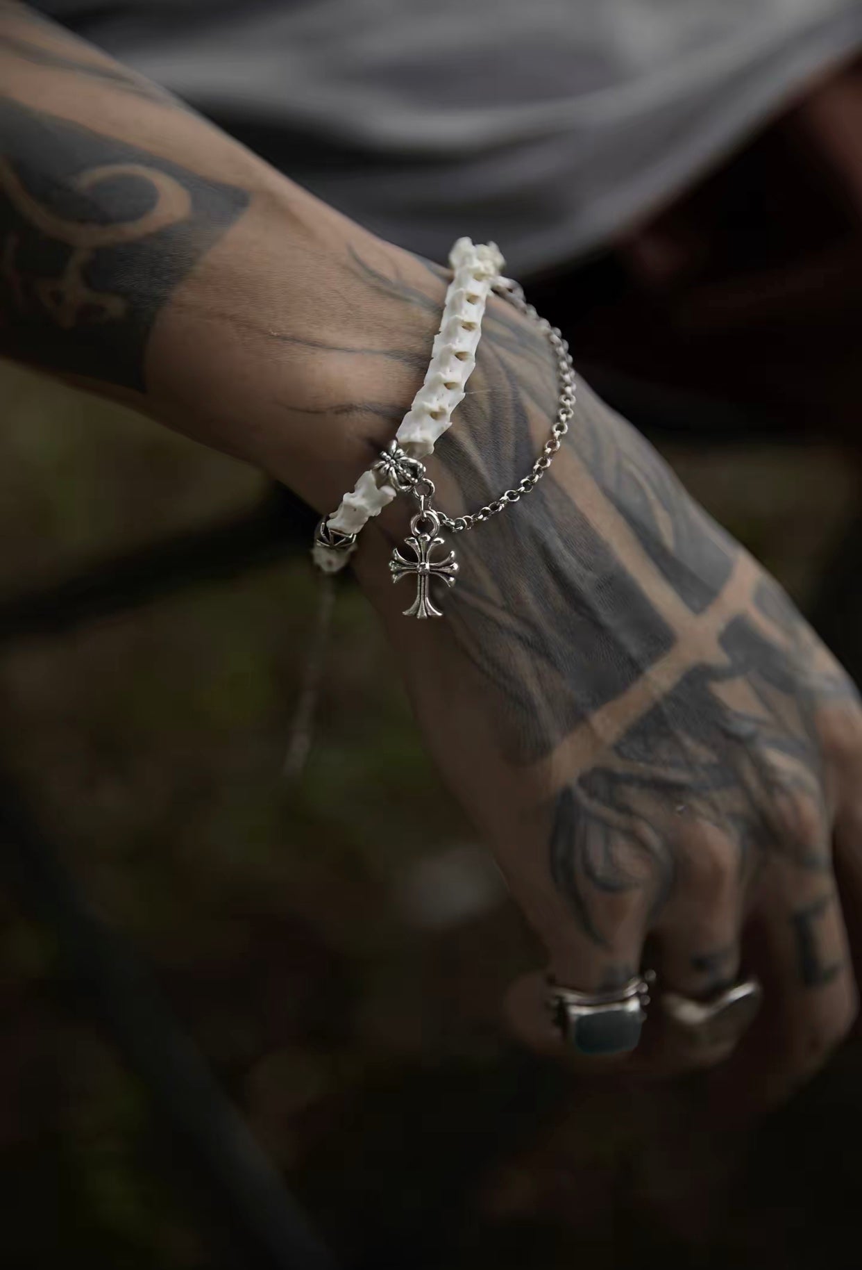 Transformation: Silver Snake Chain