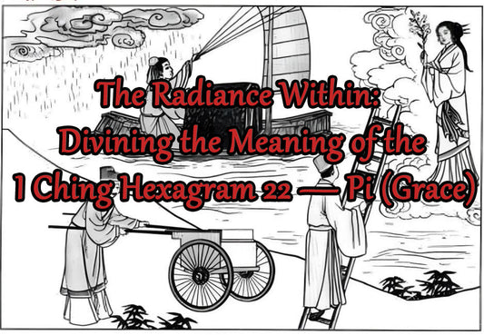 I Ching Chapter 22 Pi Hexagram (Grace): Cultivate Inner Beauty with Authentic Chinese Mystical Artifacts and Taoist Spiritual Tools