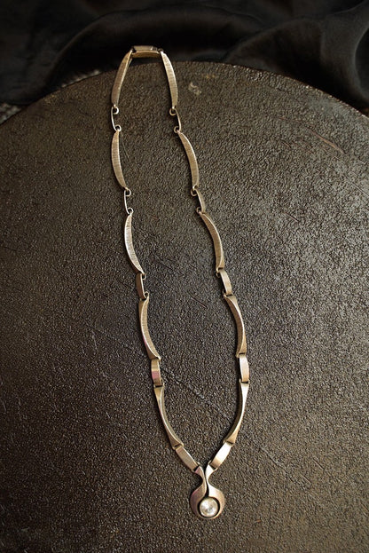 Whitewater Vintage Silver Necklace