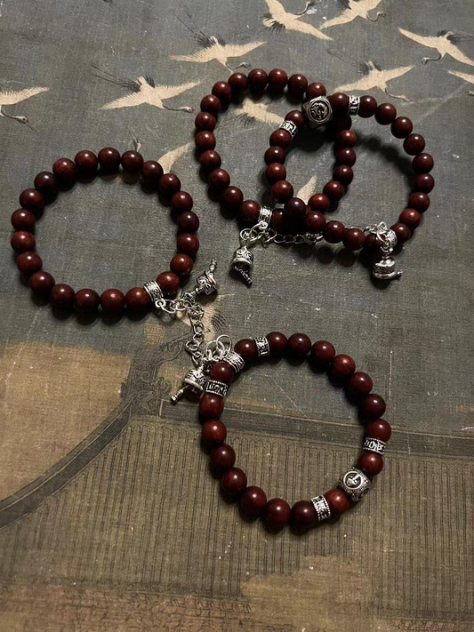 Rain Bell Bracelet – A Sacred Taoist Amulet of Resonance and Flow