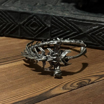 Spine Evil · Tian Gang – Celestial Combat Talisman Bracelet for Energetic Reversal & Divine Protection