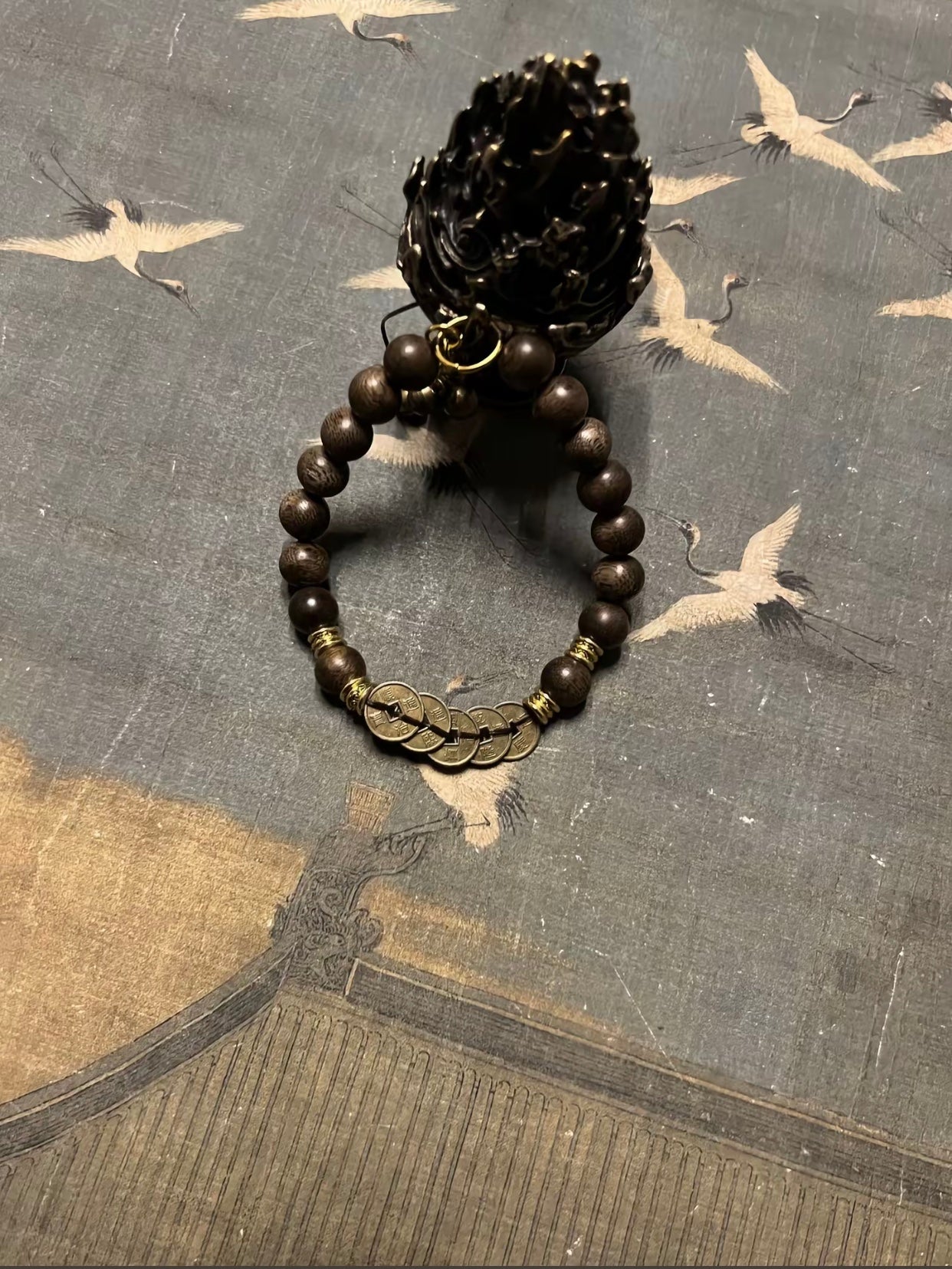 Bell Town Three Disasters Bracelet Taoist Protection Spiritual Jewelry