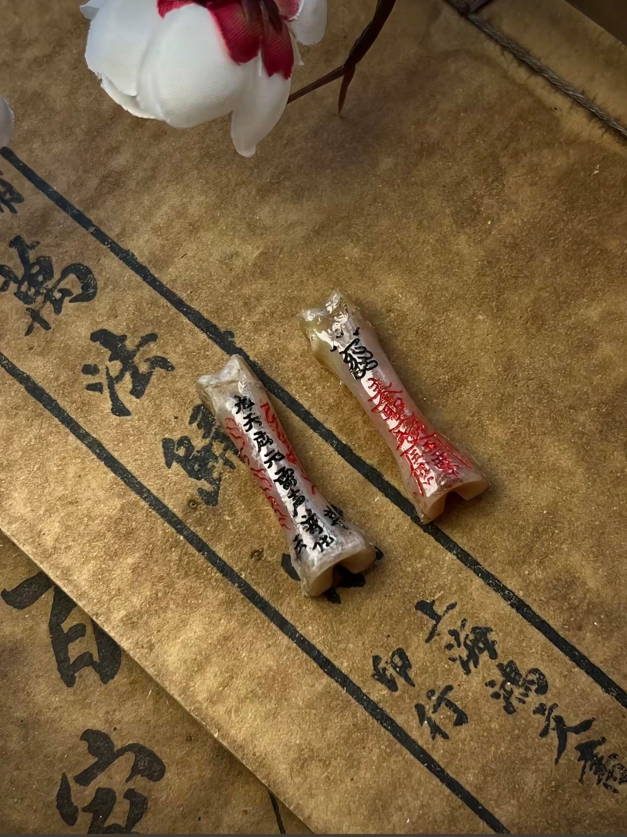 Black Ox Bone Protection Bracelet - Quantum Energy Amulet