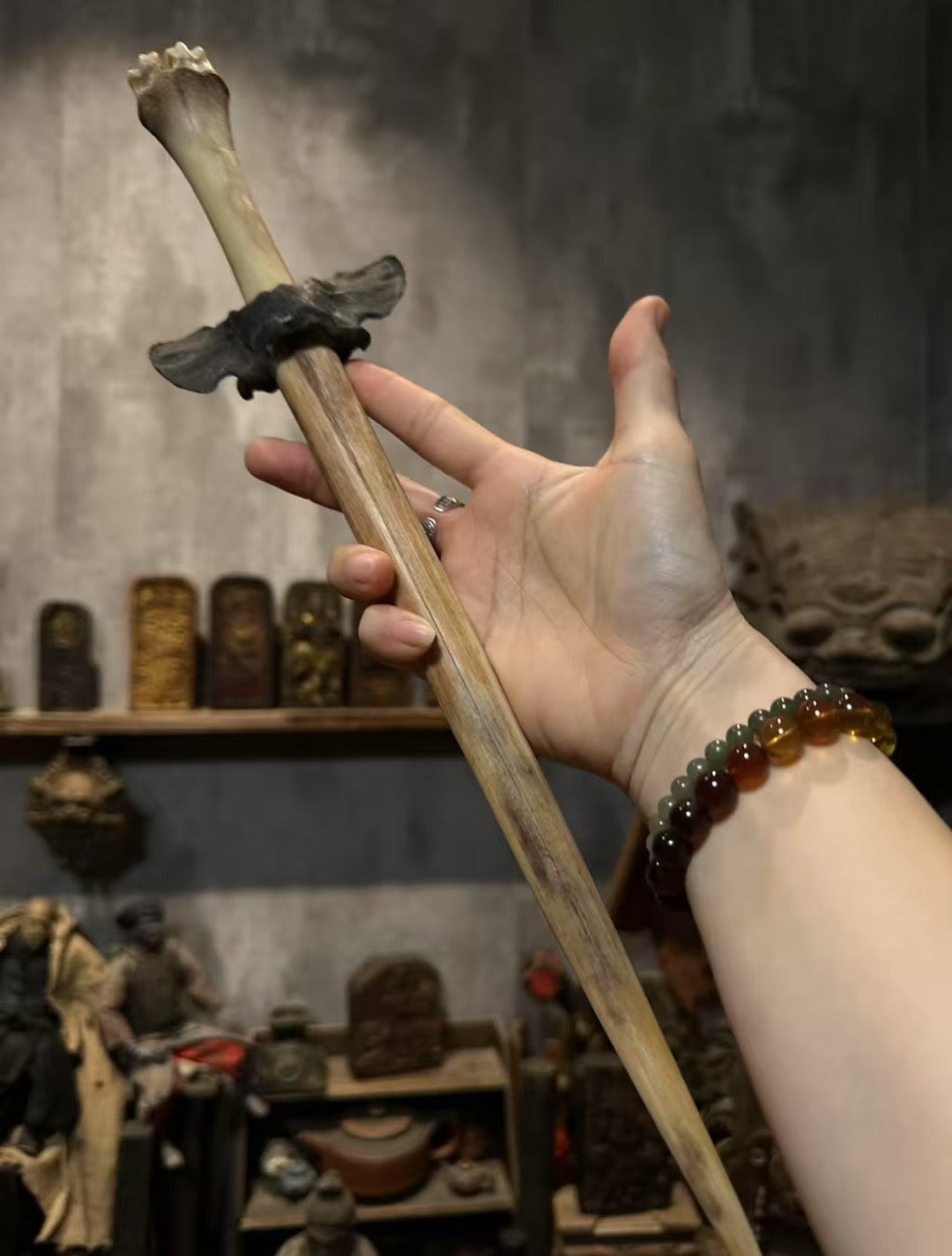 Bone Spur Sword - Ancient Warrior Talisman