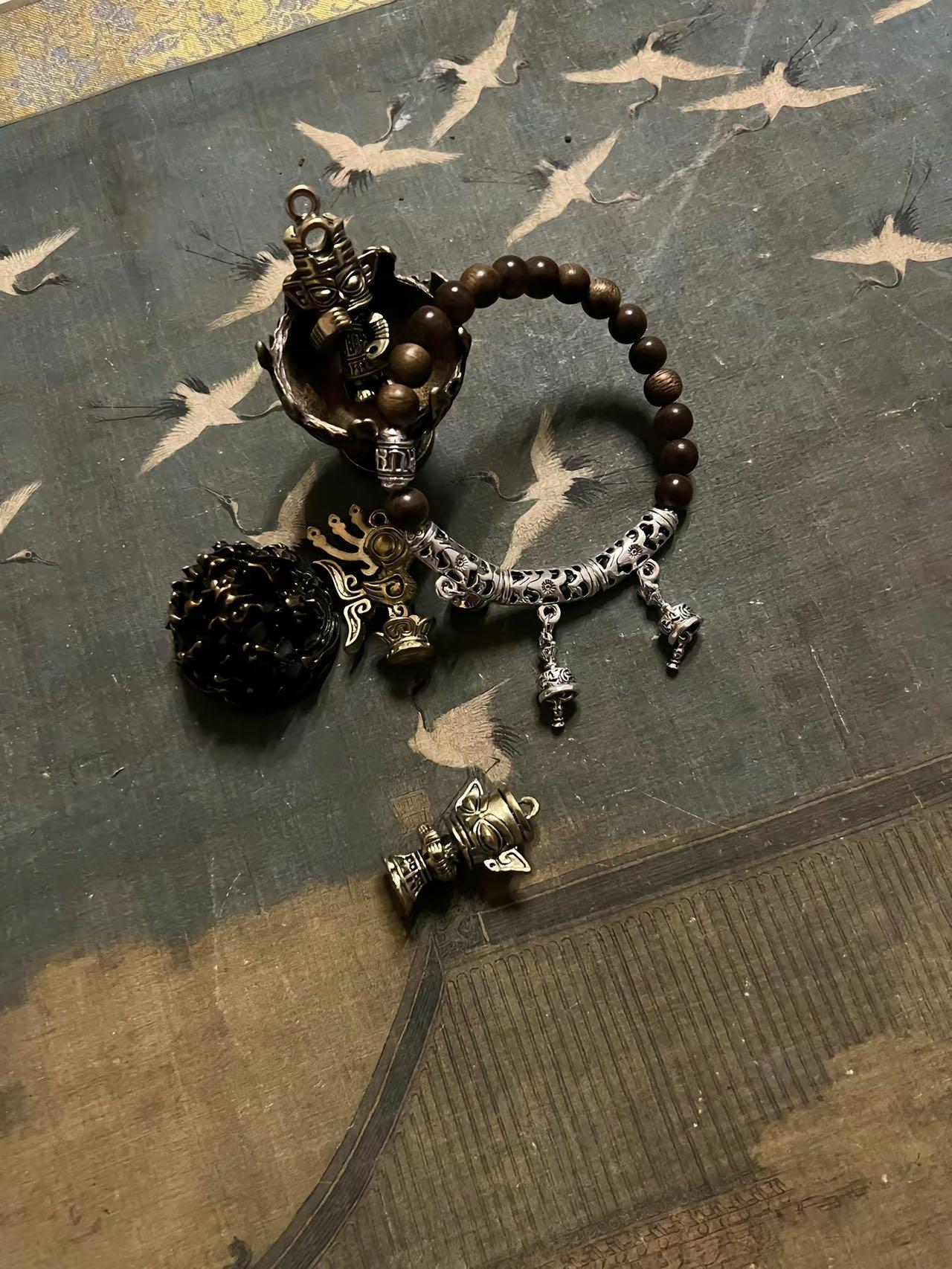 Chi Meng Samsara Rotation Bracelet Buddhist Spiritual Meditation Enlightenment 