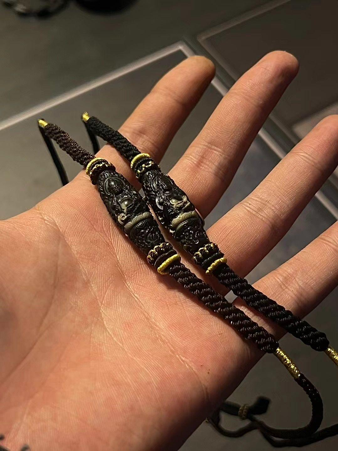 Devouring Sin Tianshu Necklace Ancient Taoist Mystical Artifact Karmic Purification