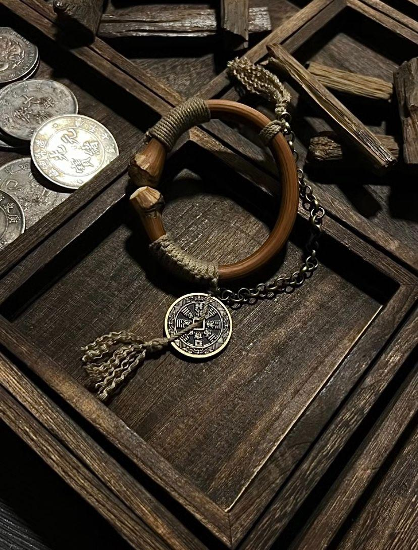 Diamond Vine Bracelet Taoist Growth Endurance Protection Spiritual Cultivation