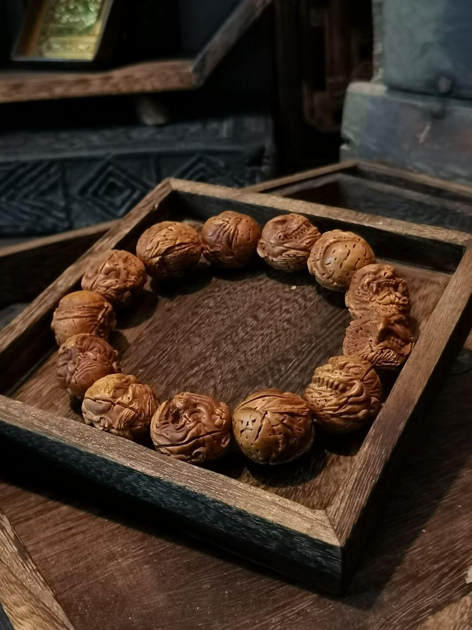 Lightning Struck Wood Bracelet Carving Custom Spiritual Jewelry Personalized