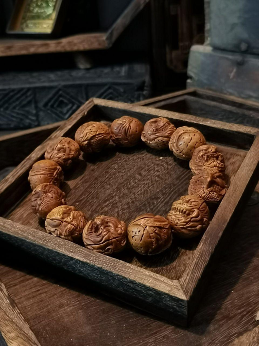 Lightning Struck Wood Bracelet Carving Custom Spiritual Jewelry Personalized