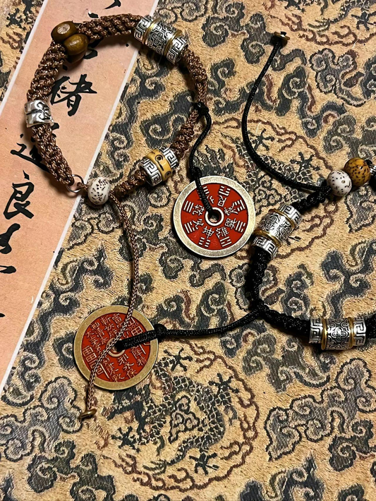 Mountain Ghost Bracelet Taoist Energy Defense Spiritual Protection Talisman