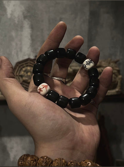 Shazhi Tigang Prayer Beads Taoist Spiritual Meditation Tool Energy Blessing