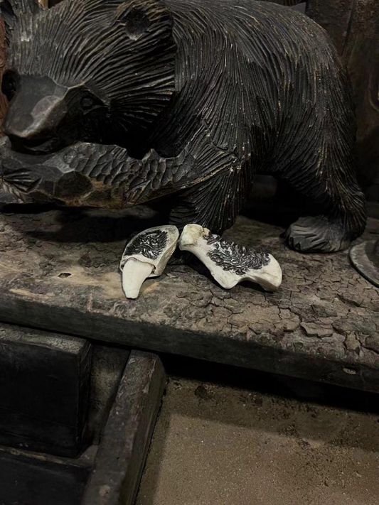 Tibetan Mastiff Tooth Jewelry Authentic Spiritual Guardian Protection Talisman