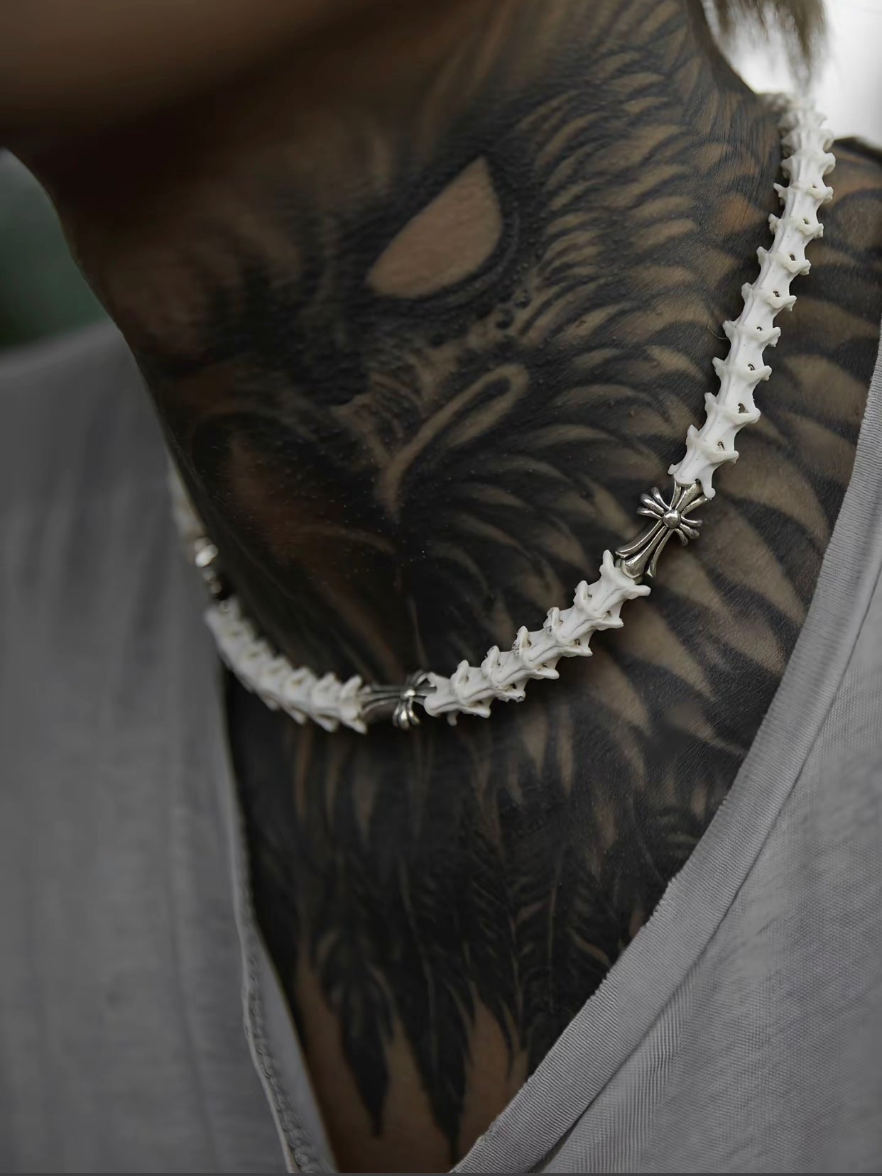 Transformation: Silver Snake Chain