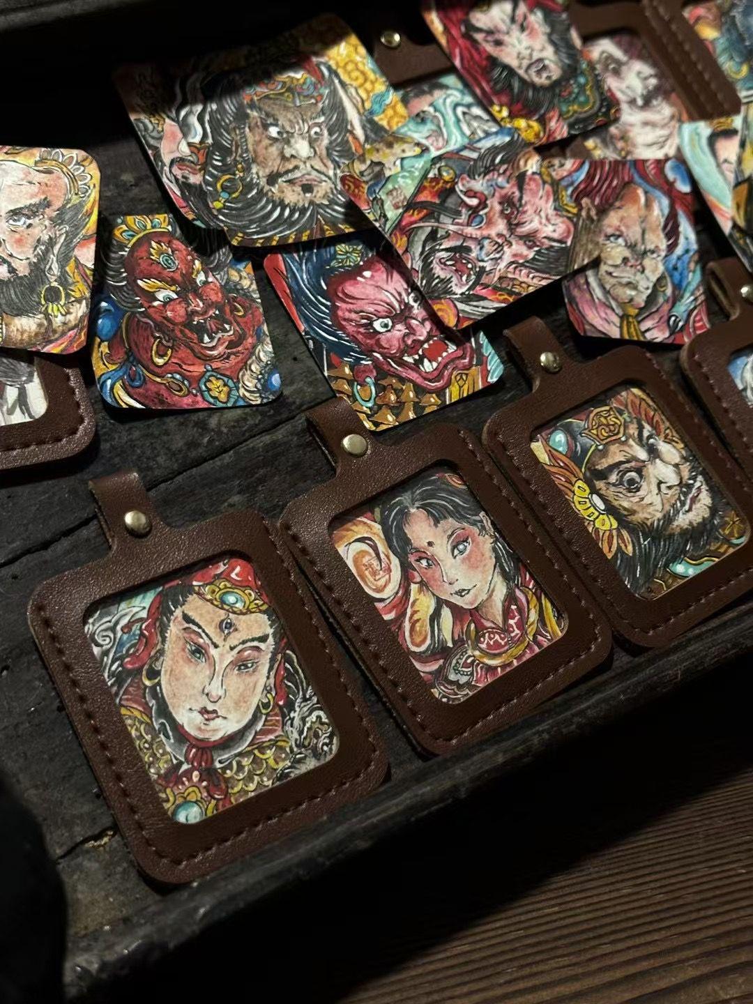 Xiaohua Portable Spirit Glyph Card Spiritual Communication Protection Talisman