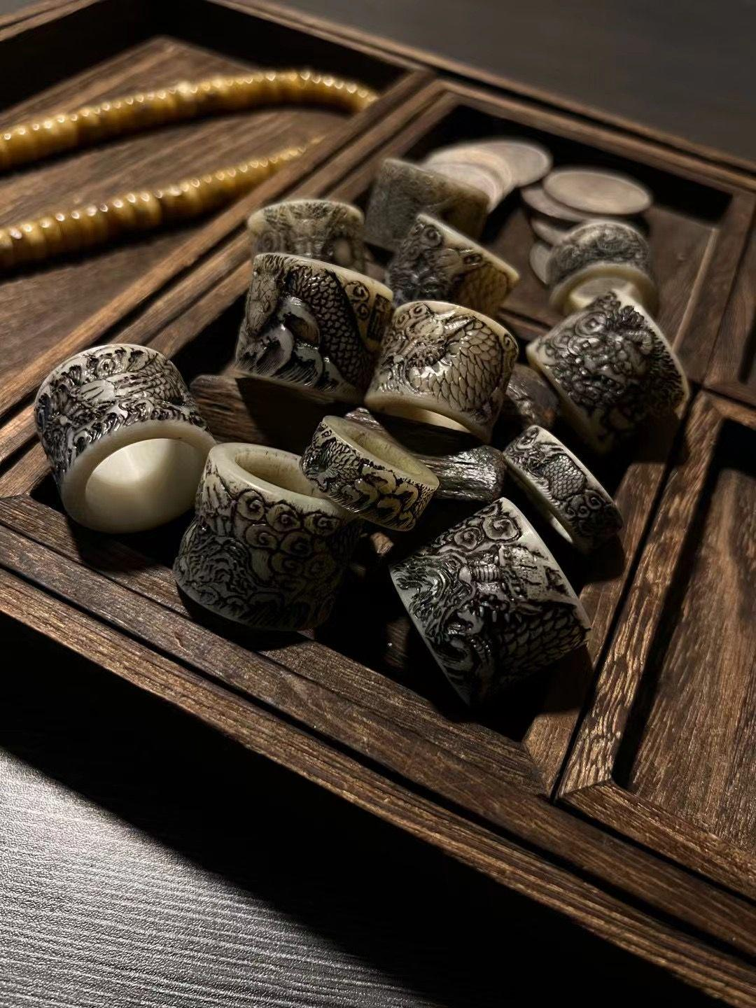 Yak Bone Plate - Tibetan Spiritual Protection Artifact