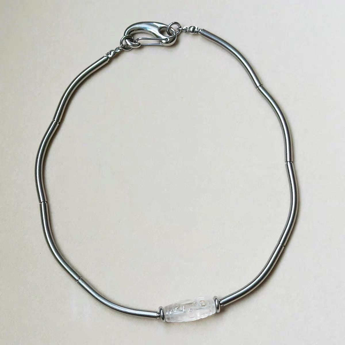 Tibetan Dzi Energy Core Necklace